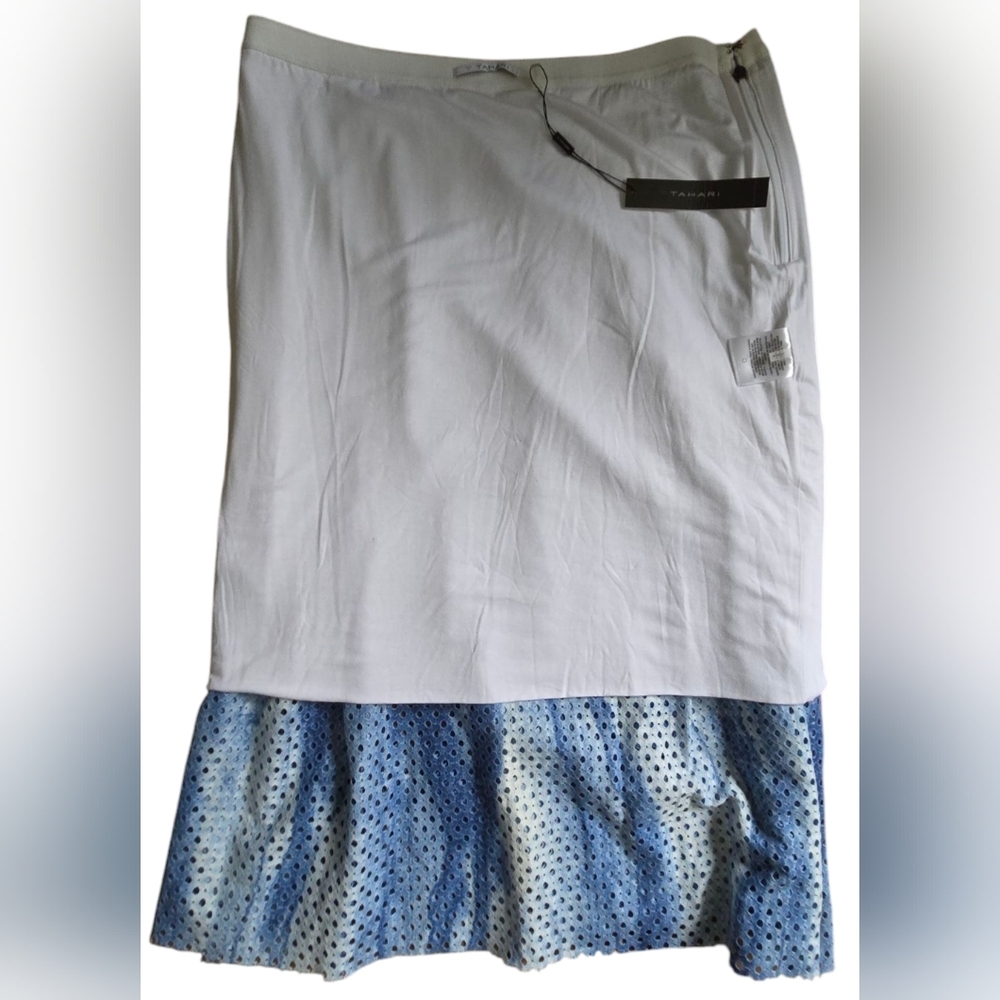 T Tahari 'Kenley' Midi Skirt - Picture 9 of 11
